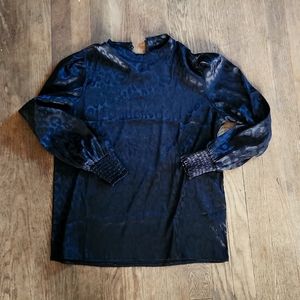 Women's Cheetah Print Blouse